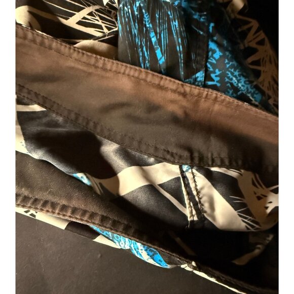 Volcom Board Shorts Mens 33 10" Swim Trunks Grunge AOP Y2K - Picture 5 of 8